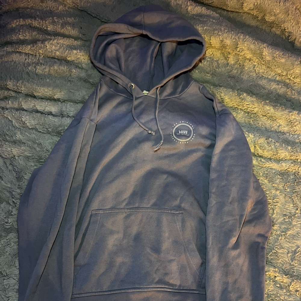 Vans Women’s Light Blue Hoodie Sweater